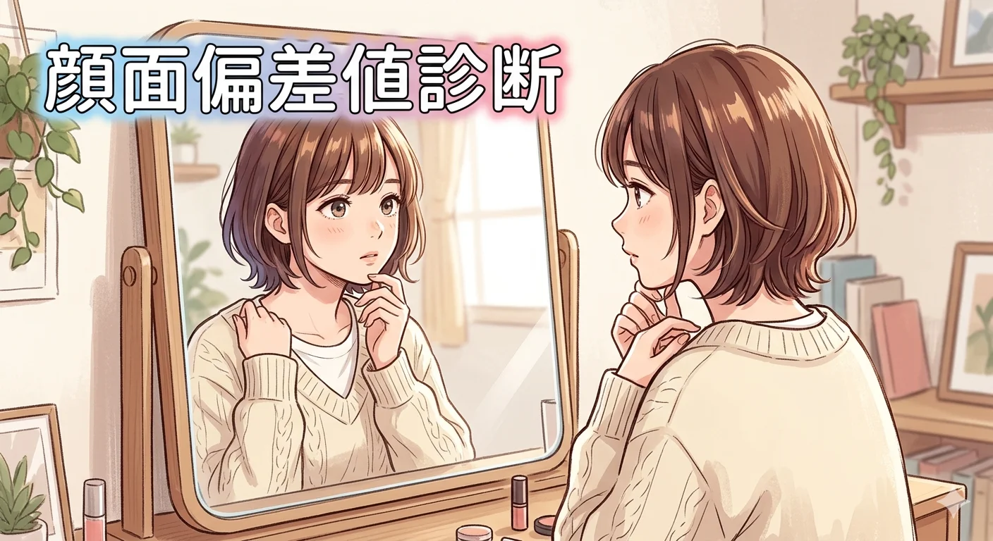 顔面偏差値診断